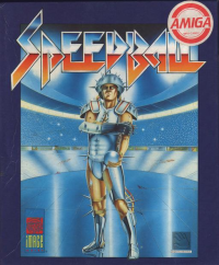 Speedball Amiga US box art